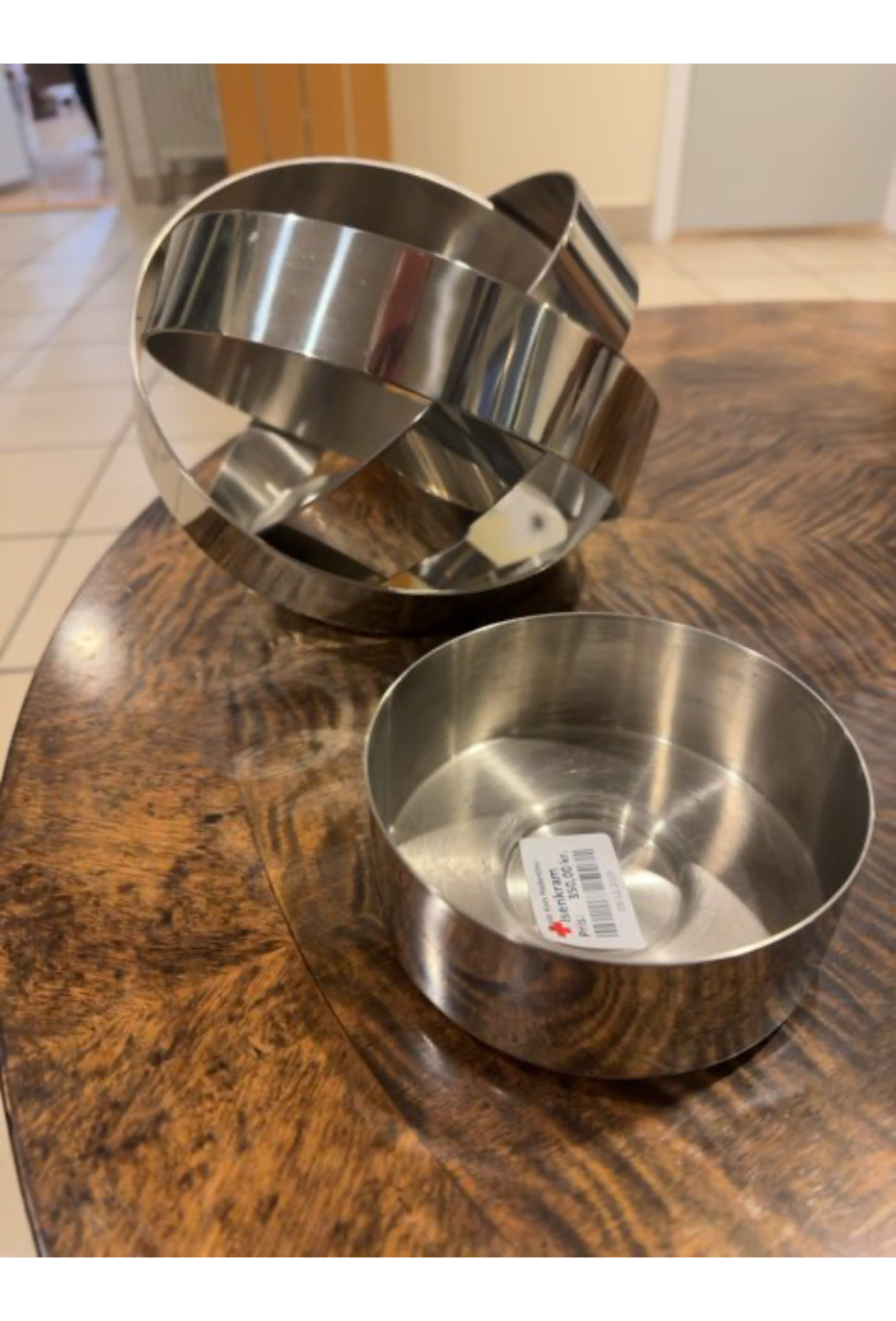 Georg Jensen Dekoration Ornament i Rustfrit Stål